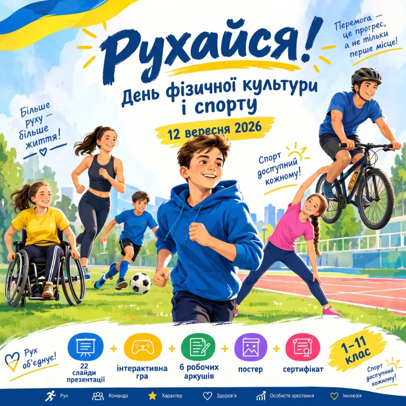 Комплект Виховна робота 1 клас, 2 клас, 3 клас, 4 клас, 5 клас, 6 клас, 7 клас, 8 клас, 9 клас, 10 клас, 11 клас, Всі класи, Молодші класи, Старші класи - зображення Skoln
