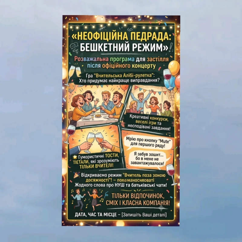 Позакласний захід Педагог-організатор Всі класи - зображення Skoln