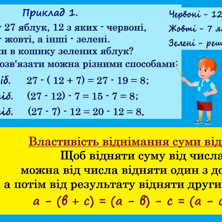 Презентація Математика 5 клас - зображення Skoln