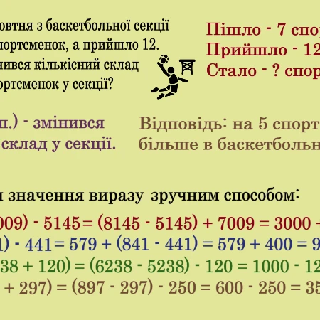 Презентація Математика 5 клас - зображення Skoln