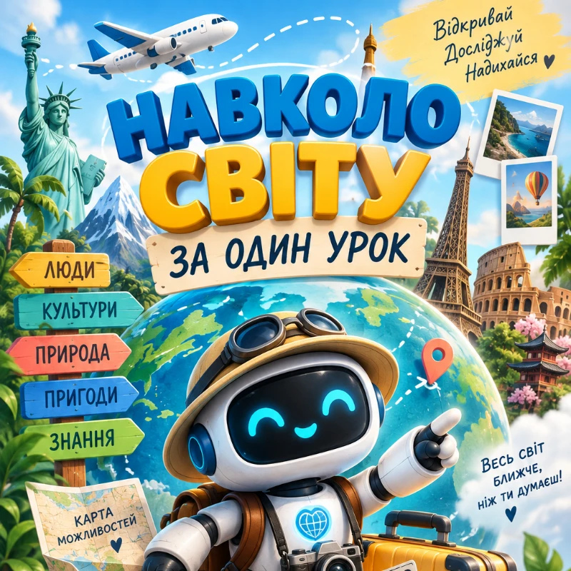 Матеріали до уроку Географія 5 клас, 6 клас, 7 клас, 8 клас, 9 клас, Старші класи - зображення Skoln