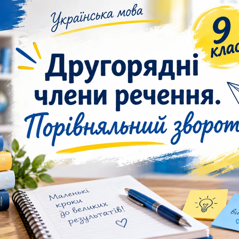 Конспект уроку Українська мова 9 клас - зображення Skoln