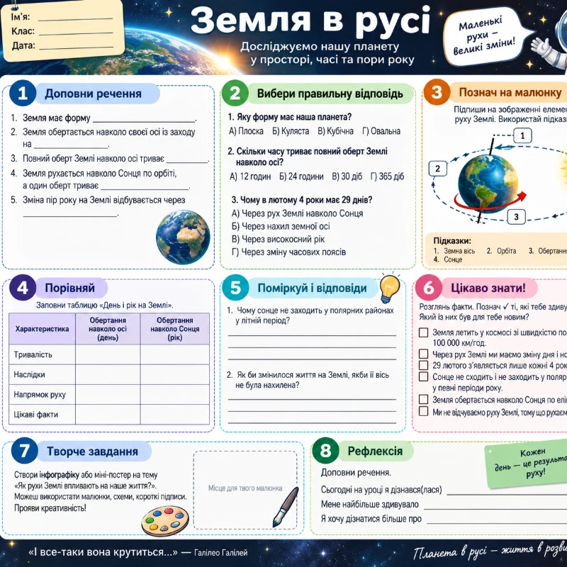Комплект Географія 6 клас - зображення Skoln