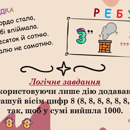 Презентація Математика 4 клас - зображення Skoln