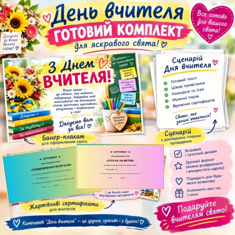 Комплект Виховна робота 1 клас, 2 клас, 3 клас, 4 клас, 5 клас, 6 клас, 7 клас, 8 клас, 9 клас, 10 клас, 11 клас, Всі класи, Молодші класи, Старші класи - зображення Skoln