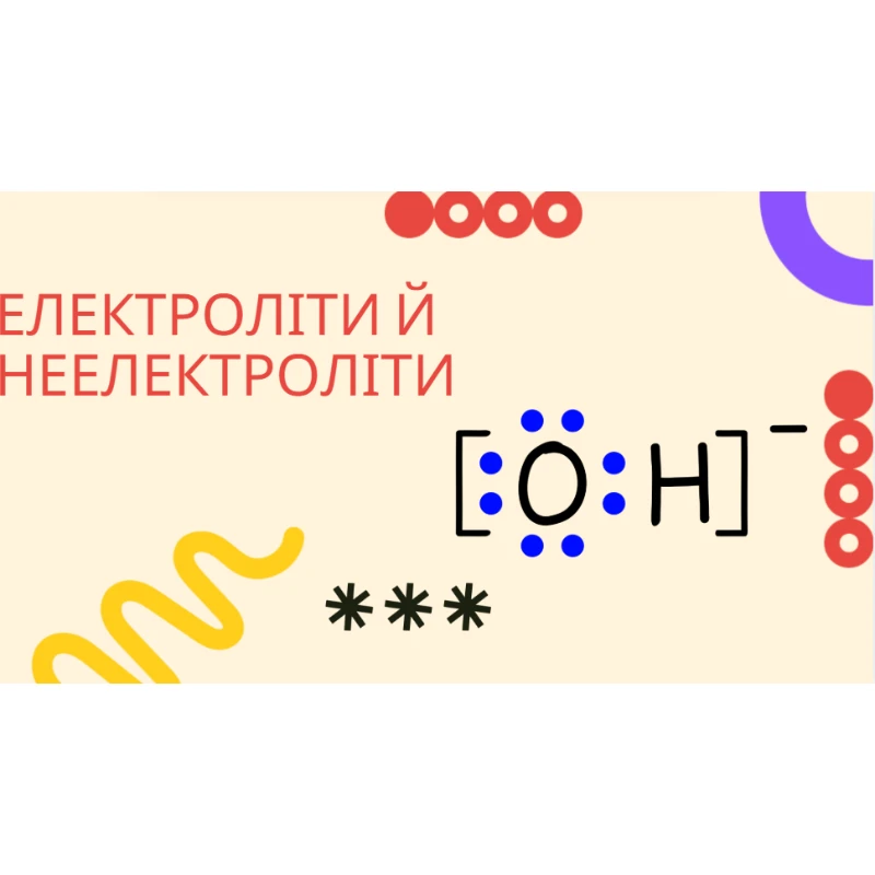 Матеріали до уроку Хімія 9 клас - зображення Skoln