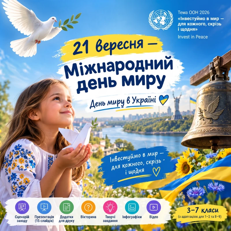 Комплект Виховна робота 1 клас, 2 клас, 3 клас, 4 клас, 5 клас, 6 клас, 7 клас, 8 клас, 9 клас, Молодші класи - зображення Skoln