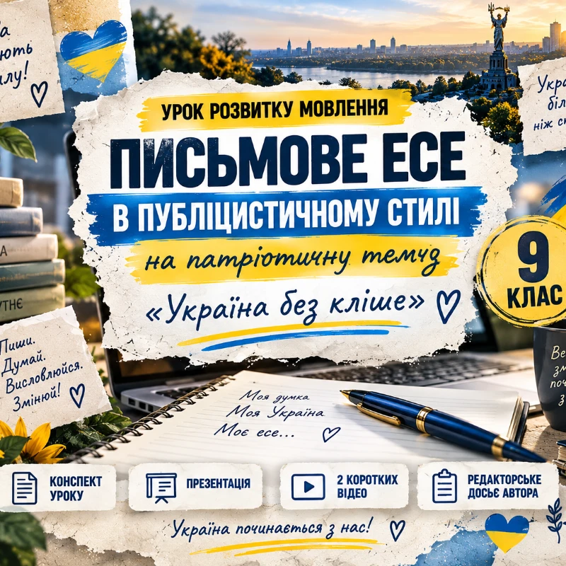Матеріали для друку Українська мова 9 клас - зображення Skoln