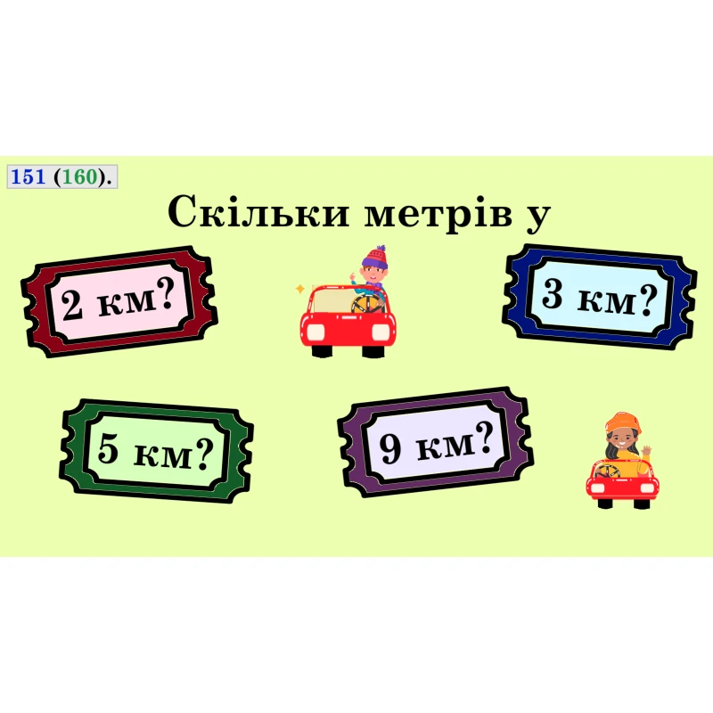 Презентація Математика 4 клас - зображення Skoln